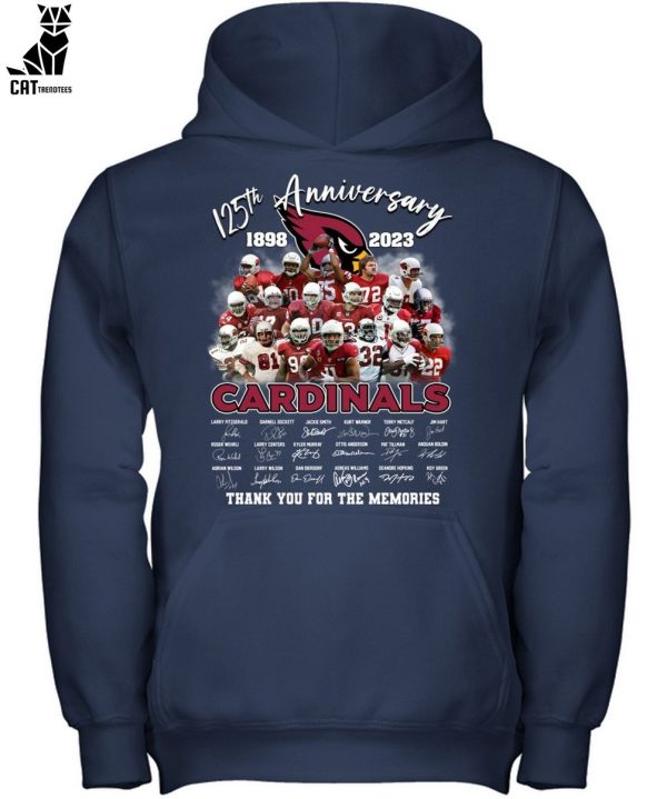 125th Anniversary 1898 – 2023 Cardinals Thank You For The Memories Unisex T-Shirt