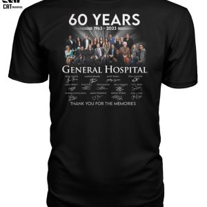 60 Years General HospitalThank You For The Memories Unisex T-Shirt