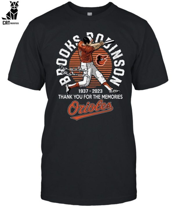 Brooks Robinson 1937-2023 Thank You For The Memories Orioles Unisex T-Shirt