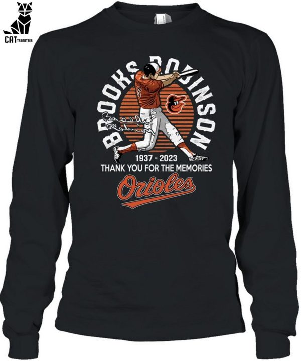Brooks Robinson 1937-2023 Thank You For The Memories Orioles Unisex T-Shirt