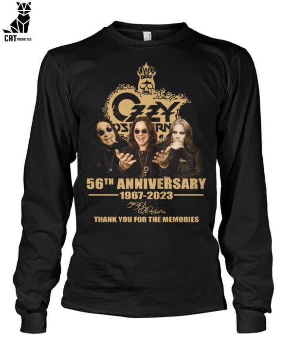 Czzy Czbourne 56th Anniversary 1967 – 2023 Thank You For The Memories Unisex T-Shirt