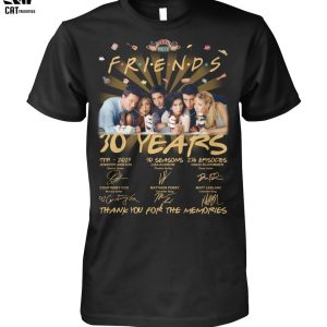 Friends 30 YearsThank You For The Memories Unisex T-Shirt