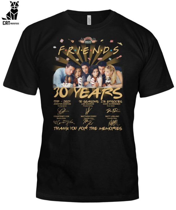 Friends 30 Years Thank You For The Memories Unisex T-Shirt