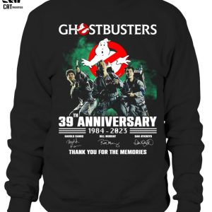 Ghostbusters 39th Anniversary 1984-2023Thank You For The Memories Unisex T-Shirt