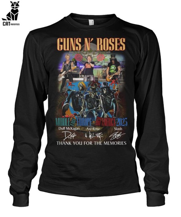 Guns N’ Rores Thank You For The Memories Unisex T-Shirt