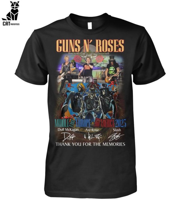 Guns N’ Roses Thank You For The Memories Unisex T-Shirt