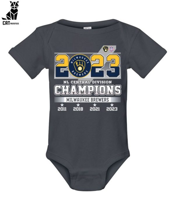 Milwaukee Brewers 2023 NL Central Division Champions Mil Waukee Brewers Unisex T-Shirt
