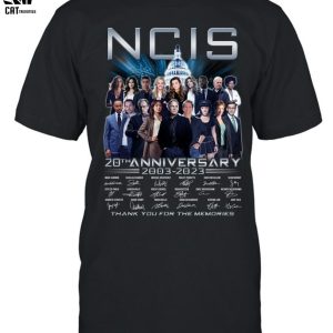 NCIS  20th Anniversary 2003-2023Thank You For The Memories Unisex T-Shirt