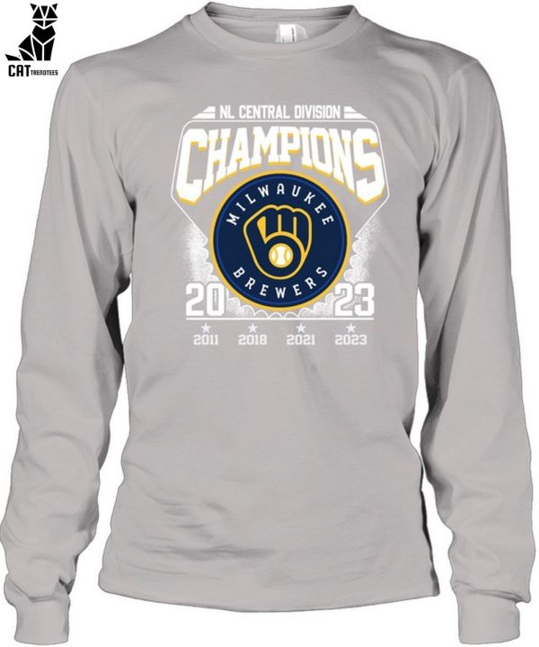 NL Central Division Chapions Milwaukee Brewers 2023 Unisex T-Shirt