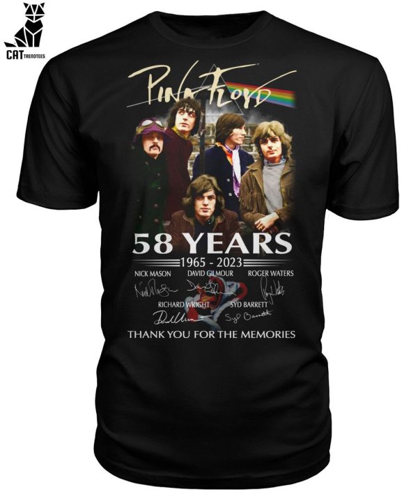 Pina Flord 58 Years 1965-2023 Thank You For The Memories Unisex T-Shirt