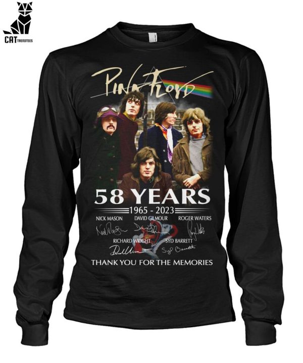 Pina Flord 58 Years 1965-2023 Thank You For The Memories Unisex T-Shirt