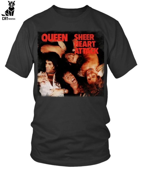 Queen Sheer Heart Attack Album Rock Band Unisex T-Shirt