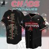 National League Champions Arizona Diamondbacks Red Logo Design Baseball Jersey