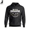 2023 AFL Premiers Collingwood Magpies Mascot Gray Design 3D Hoodie