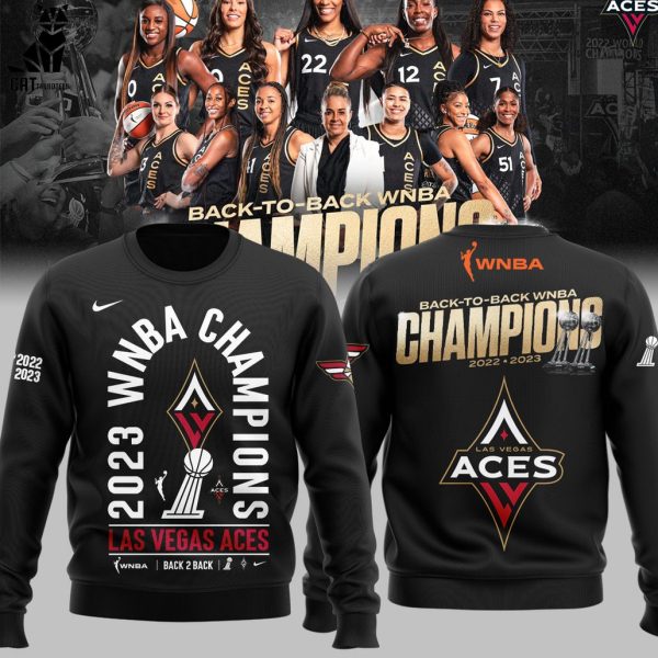2023 WNBA Champions Las Vegas ACES 3D Sweater