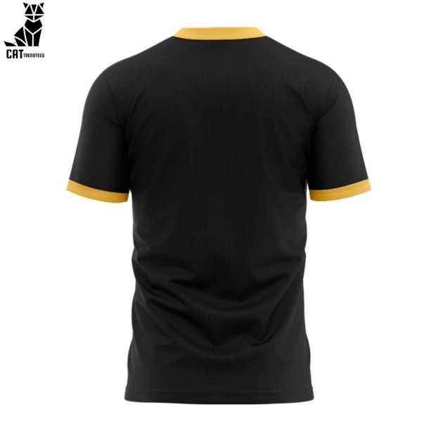 Australian Kangaroos Pacific Rugby League Championships Logo Black Design T-Shirt
