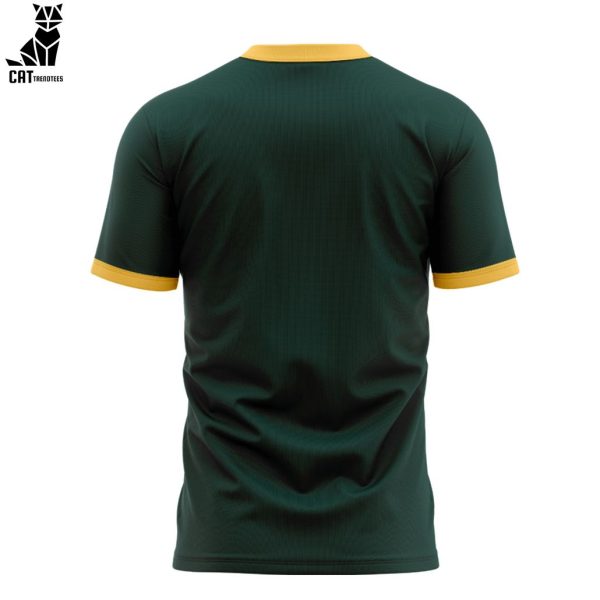 Australian Kangaroos Since 1908 Pacific Rugby Gallagher Green 3D T-Shirt