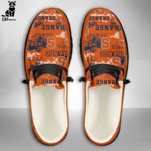 [AVAILABLE] NCAA Syracuse Orange Custom Name Hey Dude Shoes