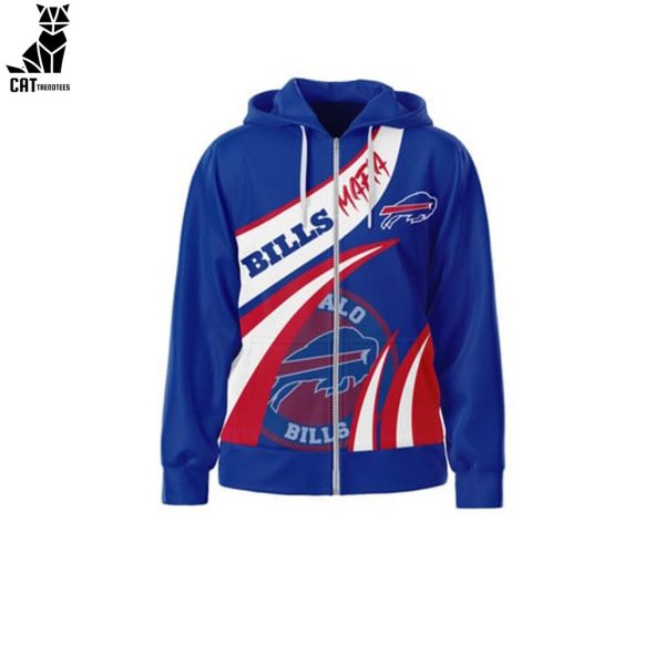 Bills Mafia Buffalo Mascot Design 3D Hoodie