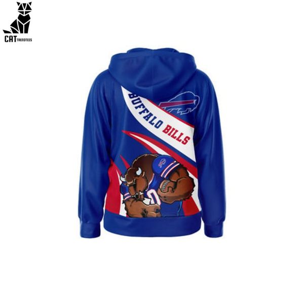 Bills Mafia Buffalo Mascot Design 3D Hoodie