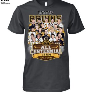 Boston Bruins All Centennial Team 100 Years Unisex T-Shirt