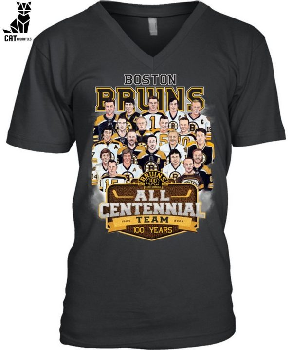 Boston Bruins All Centennial Team 100 Years Unisex T-Shirt