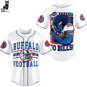 Buffalo 1960 Football Go Bills Mascot Design Baseball Jersey