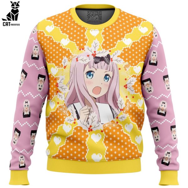 Chika Fujiwara Kaguya-sama Love Is War Ugly Christmas Sweater