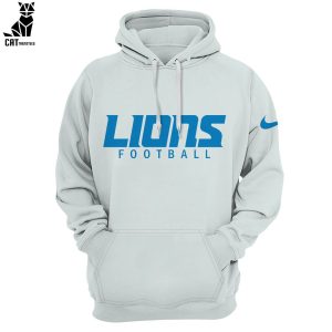 Coach Dan Campbell Detroit Lions Football White Design 3D Hoodie