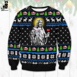 Coors Light Jesus Ugly Sweater