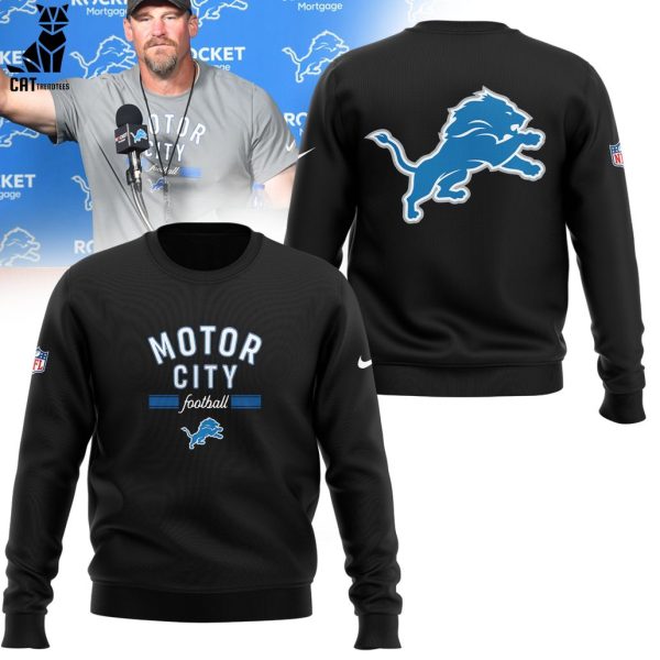 Dan Campbell Motor City Football Mascot Design 3D Sweater