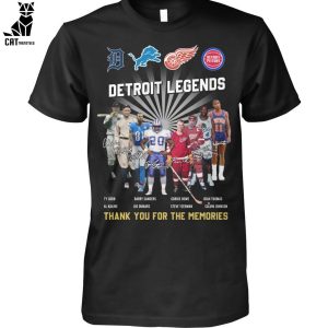 Detroit Legends Thank You For The Memories Unisex T-Shirt