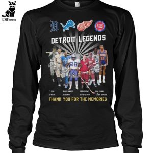 Detroit Legends Thank You For The Memories Unisex T-Shirt