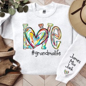 Eagerlys Birthday Gift For Family Grandmalife Design 3D Sweater