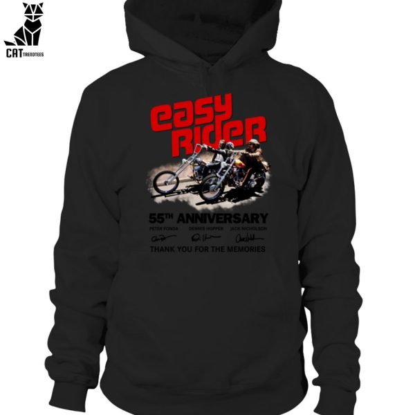 Easy Rider 55th Anniversary Thank You For The Memories Unisex T-Shirt