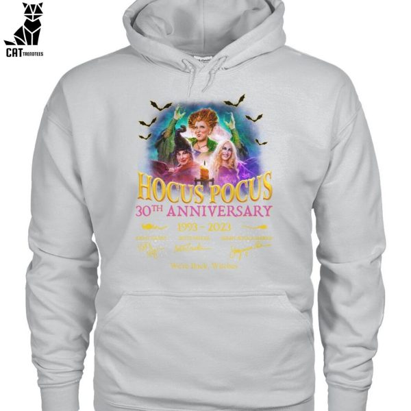 Hocus Pocus 30th Anniversary 1993-2023 Were Back Witches Unisex T-Shirt