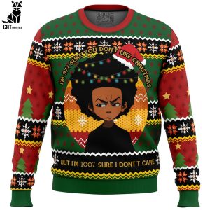 Huey Freeman The Boondocks Ugly Christmas Sweater