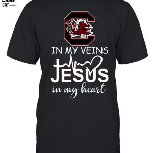 In My Veins Jesus In My Heart Unisex T-Shirt