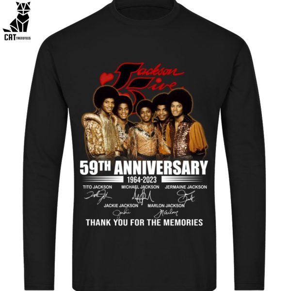 Jackson Five 59th Anniversary Thank You For The Memories Unisex T-Shirt