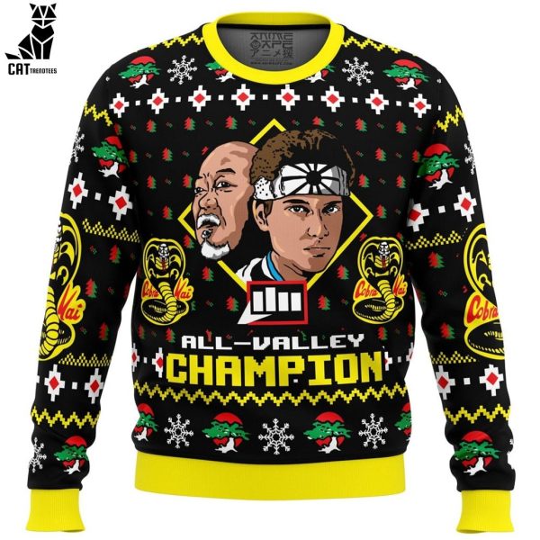 Karate Kid Christmas Ugly Christmas Sweater