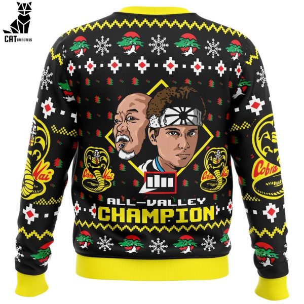 Karate Kid Christmas Ugly Christmas Sweater