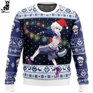 Killua Zoldyck v2 Hunter X Hunter Ugly Christmas Sweater