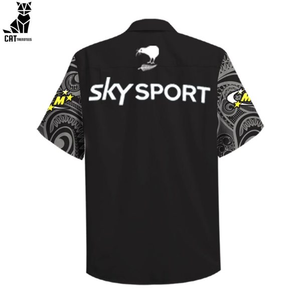 Kiwis NZRL New Zealand National Rugby League Black Design Hawaiian Shirt