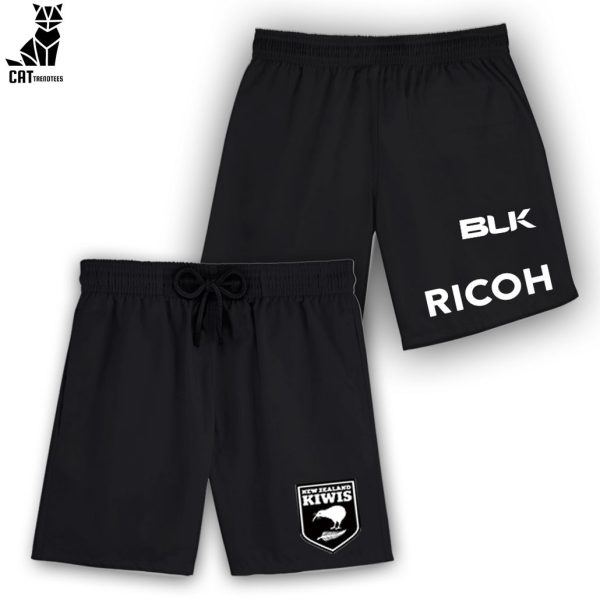 Kiwis NZRL New Zealand National Rugby League BLK Go Kiwis Black Design 3D T-Shirt