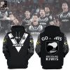 BLK Pirtek Sky Sport New Zealand National Rugby League World Cup Black Design 3D Hoodie