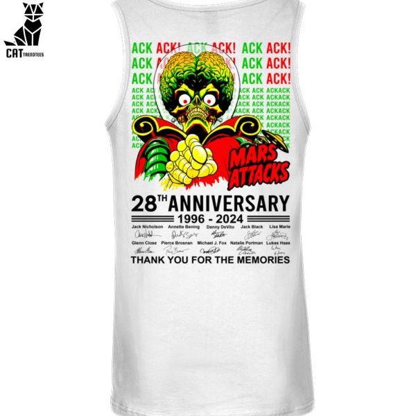 Mars Attacks 28th Anniversary 1996-2024 Thank You For The Memories Unisex T-Shirt