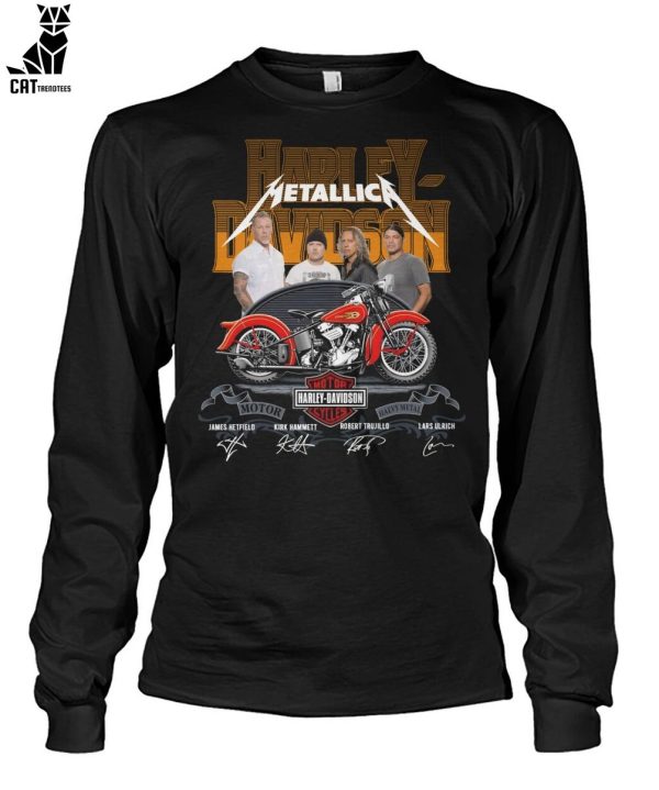 Metallic Motor Harley Davidson Unisex T-Shirt