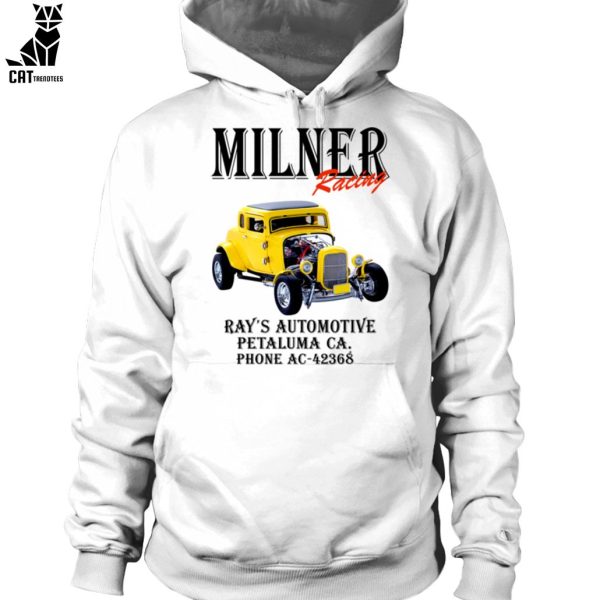 Milner Racing Rays Automotive Petaluma CA Phone AC 42368 Unisex T-Shirt