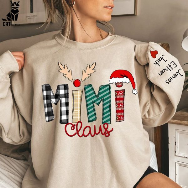 Mimi Claus Christmas Design 3D Sweater