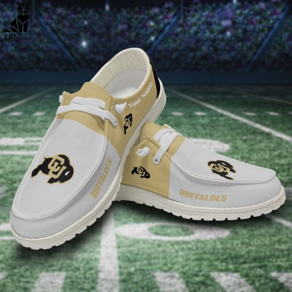 NCAA Colorado Buffaloes Hey Dude Shoes – Custom name